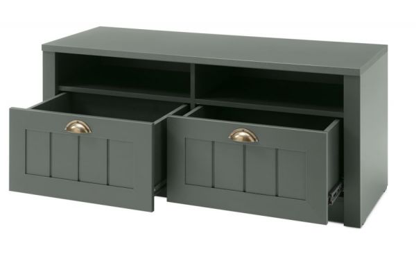 Garderobenkombination Forres in gr�n Landhausstil Garderobe Set 5-teilig 272 x 198 cm