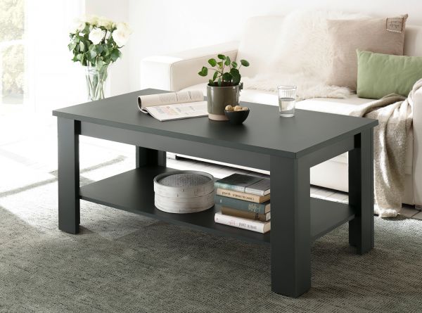 Couchtisch Forres in gr�n Landhaus Beistelltisch mit Ablage 120 x 60 cm