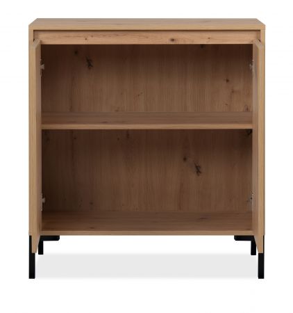 Kommode Bastia in Artisan Eiche Sideboard 81 x 87 cm