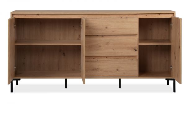 Sideboard Bastia in Artisan Eiche Kommode 170 x 87 cm