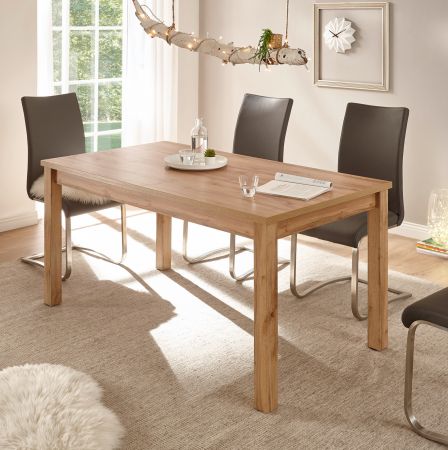 Esstisch Norwich in Wotan Eiche Landhaus K�chentisch 158 x 88 cm
