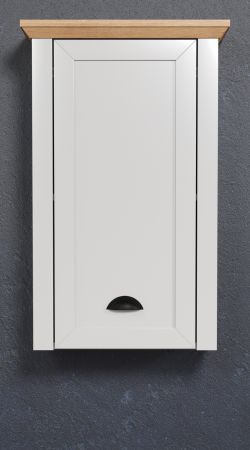 Badezimmer H�ngeschrank Landside in grau und Eiche Artisan Landhaus Badschrank h�ngend 46 x 73 cm