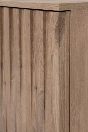 Kommode Douro in Schweden Eiche mit 3D-Reliefoptik Wohn- und Esszimmer Sideboard 84 x 85 cm