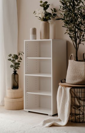 Regal Fidan in wei� Standregal 46 x 97 cm