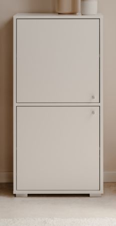 Kommode Fidan in wei� Anrichte 46 x 97 cm