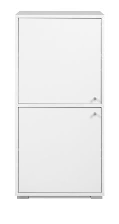 Kommode Fidan in wei� Anrichte 46 x 97 cm