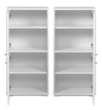 Kommode Fidan in wei� Anrichte 46 x 97 cm