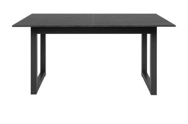 Esstisch Visby in Schiefer dunkel grau K�chentisch ausziehbar 160 / 200 x 90 cm