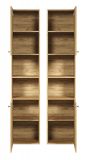 Badezimmer Hochschrank Feliz in Evoke Eiche Badschrank 40 x 186 cm
