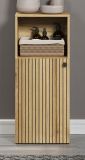 Badezimmer Kommode Feliz in Evoke Eiche Badschrank 40 x 95 cm