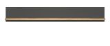 Wandboard Avila in grau und Evoke Eiche Wandregal 167 x 25 cm