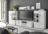 Vitrine Merced in wei� matt Wohn- und Esszimmer Highboard 75 x 125 cm