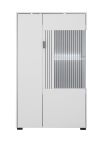 Vitrine Merced in wei� matt Wohn- und Esszimmer Highboard 75 x 125 cm