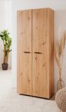 Schuhschrank Logu in Artisan Eiche 74 x 182 cm, aufklappbar f�r 30 Paar Schuhe