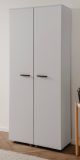 Schuhschrank Logu in wei� 74 x 182 cm, aufklappbar f�r 30 Paar Schuhe