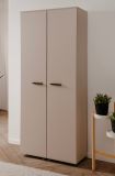 Schuhschrank Logu in Samt 74 x 182 cm, aufklappbar f�r 30 Paar Schuhe