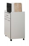 Parisot K�chenschrank Set 2-tlg. Season1 in wei� und grau K�che Buffet und Mehrzweckschrank