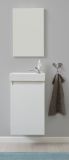 Badm�bel komplett Set Winny in wei� inkl. Waschbecken und Spiegel Breite 40 cm