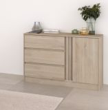 Parisot Schlafzimmer komplett Set Escale26 in Eiche japanisch Bett 160 x 200 cm