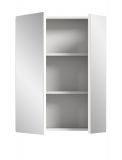Badezimmer Spiegelschrank Larik in wei� 2-t�rig 60 x 77