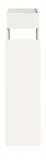 Badezimmer Kommode Flexy in wei� Anstellregal mit Apothekerauszug 29 x 101 cm