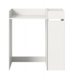 Waschmaschinenumbau Set Flexy in wei� 2-teilig �berbauschrank und Anstellregal