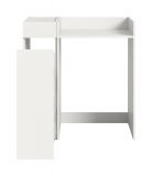 Waschmaschinenumbau Set Flexy in wei� 2-teilig �berbauschrank und Anstellregal