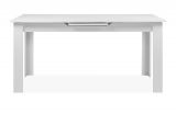 Esstisch Finham in wei� Tisch mit Liftauszug 160 / 200 x 80