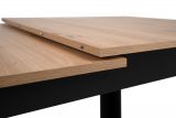 Esstisch Finham in wei� Tisch mit Liftauszug 160 / 200 x 80