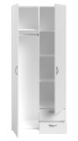 Parisot Kinder- und Jugendzimmer Milky13 in wei� und grau Loft Komplett-Set 3-teilig