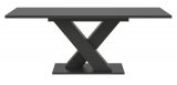 Esstisch Home-X in grau Tisch ausziehbar 150 - 190 cm