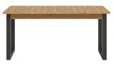Esstisch Eldon in Artisan Eiche und grau Tisch ausziehbar 150 - 190 cm
