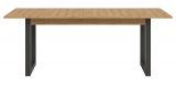 Esstisch Eldon in Artisan Eiche und grau Tisch ausziehbar 150 - 190 cm