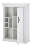 Kommode Fiastra in wei� Pinie Landhaus Highboard 105 x 146 cm, Soft-Close-Funktion