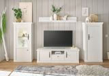 Wandboard Fiastra in wei� Pinie Landhaus Wandregal 150 cm