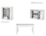 Esszimmer Set 4-teilig Fiastra in wei� Pinie Landhaus, Soft-Close-Funktion