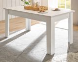 Esszimmer Set 4-teilig Fiastra in wei� Pinie Landhaus, Soft-Close-Funktion