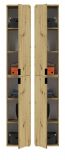 Schuhschrank Line-Up in Artisan Eiche Flurschrank 30 x 193 cm