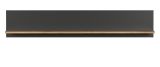 Wandboard Avila in grau und Evoke Eiche Wandregal 150 x 25 cm