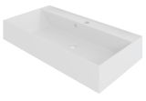Badm�bel Set Feliz in Kaschmir / Grau mit Leistenoptik, 2-teilig 90 x 186 cm