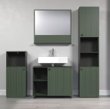 Badm�bel Set Feliz in gr�n Badkombination 4-teilig 180 x 186 cm