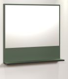 Badezimmer Spiegel Feliz in gr�n Badspiegel mit Ablage 80 cm