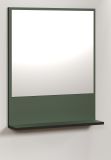 Badezimmer Spiegel Feliz in gr�n Badspiegel mit Ablage 60 cm