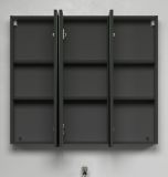 Badezimmer Spiegelschrank Feliz in gr�n Badschrank 3-t�rig 90 cm