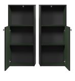 Badezimmer Kommode Feliz in gr�n Badschrank 40 x 95 cm