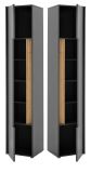 Badm�bel Set 4-teilig Center in grau matt und Wotan Eiche Badkombination 168 cm