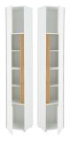 Badm�bel Set 4-teilig Center in wei� und Wotan Eiche Badkombination 168 cm