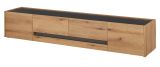 TV-Lowboard Center in Evoke Eiche und grau TV Unterteil 223 cm TV-Board XL