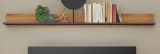 Wandboard Center in Evoke Eiche und grau Wandregal 170 x 15 cm
