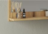 Badm�bel Set 2-teilig Torsby in wei� und Evoke Eiche Badkombination 60 cm